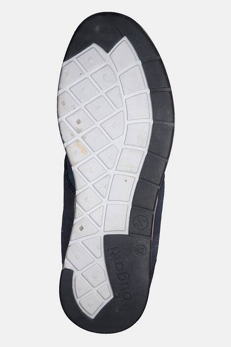 Herren-Sneaker, Bugatti, Veloursleder, Gummi-Profilsohle