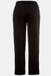 Broek, slim fit, elastische tailleband, zijdelingse split, tot maat 66/68