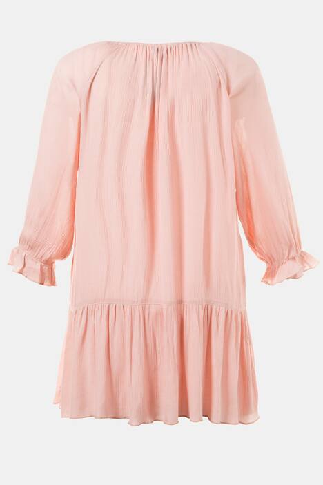 Bluse, Volant, Crashlook, elastische Abschlüsse