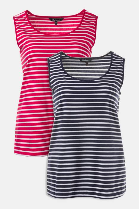 Ringeltops, Doppelpack, Classic, reine Baumwolle