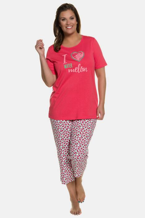 Pyjama, Melonen-Motiv, reine Baumwolle