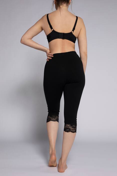 Capri, elastischer Spitzensaum, bis Gr. 66/68
