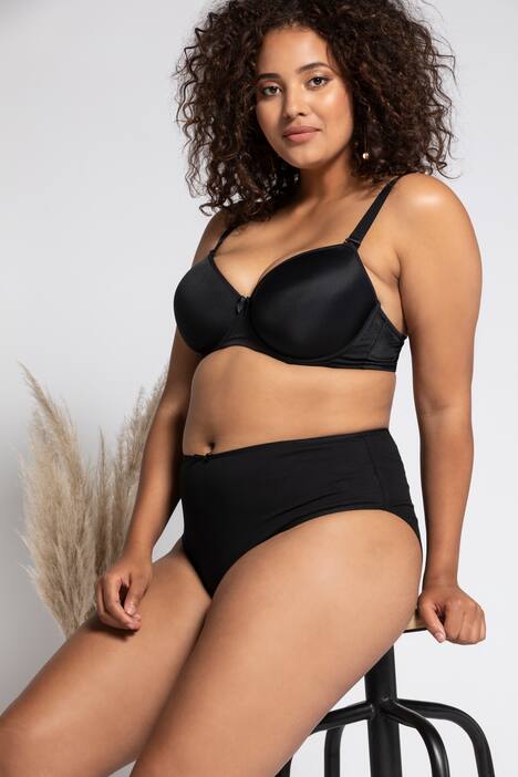 slips, set van 5, effen, t/m mt. 66/68