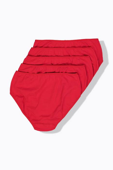 Culottes midi, lot de 5, coloris uni - jusqu'au 68/70