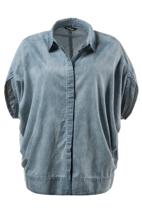 Dolman Sleeve Cotton Oversized Trend Blouse
