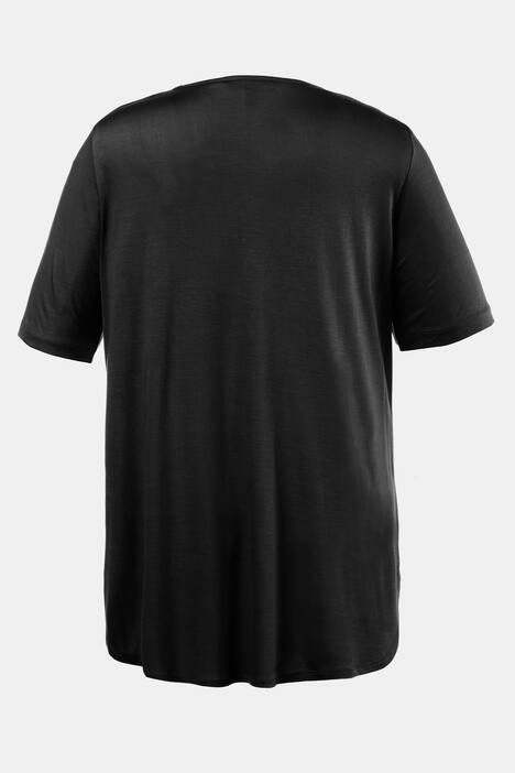 T-Shirt, Motiv 'Never give up', Classic, Rundhals