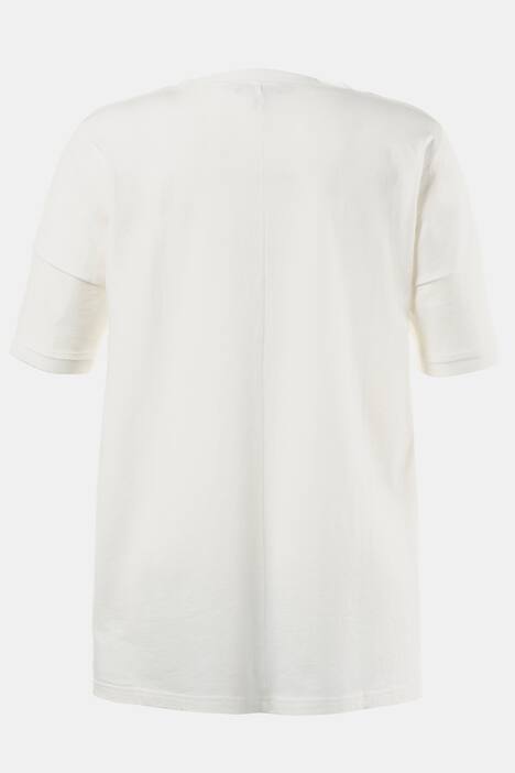 T-Shirts, Oversized, Schaumdruck vorne