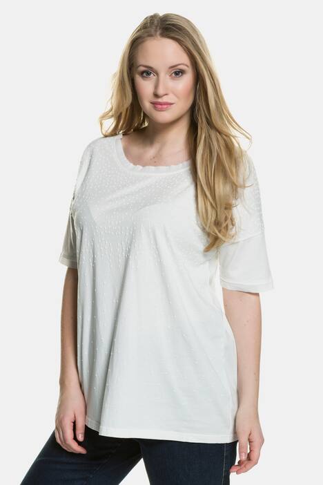 T-Shirts, Oversized, Schaumdruck vorne