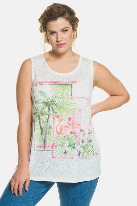 Top, Dschungel-Motiv, Classic, Ausbrennerjersey