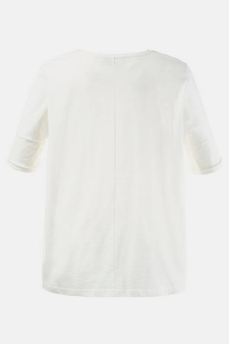 T-Shirt, Dromedar-Motiv, Oversized, Krempelriegel, Quasten