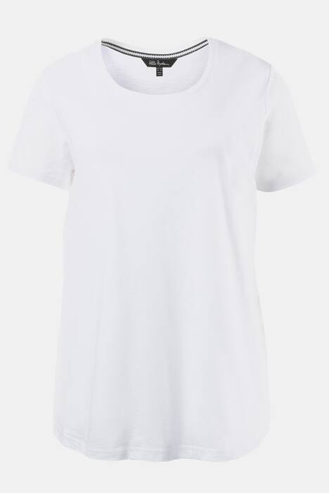 Cotton Slub Yarn Seam Regular FIt Short Sleeve Tee