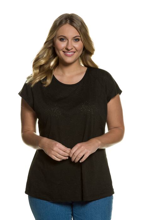 Empire Gathered Back Oversized Fit Knit Top