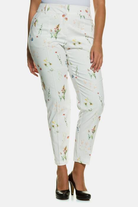 Delicate Floral Print Sophie Fit Stretch Pants