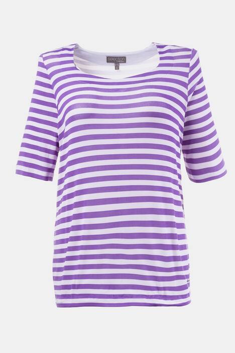 Slinkyshirt, Streifen, Classic, Herzausschnitt, Selection