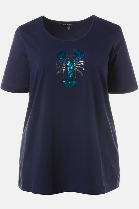 Sequin Lobster Classic Fit Stretch Cotton Tee
