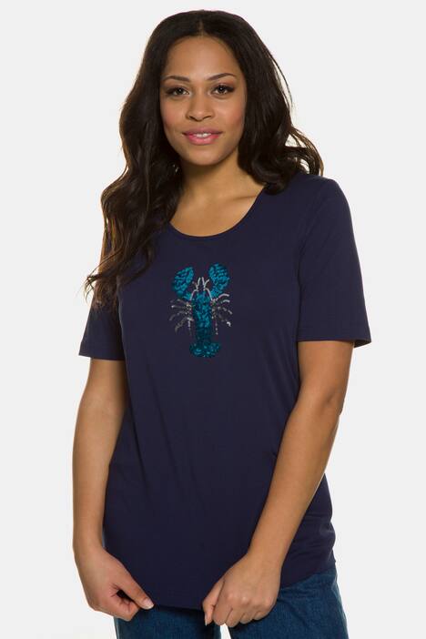 Sequin Lobster Classic Fit Stretch Cotton Tee