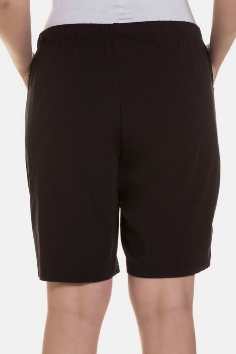 Jerseyshorts, Gummibund, Elasthan