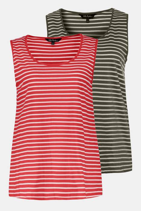 Ringeltops, 2er-Pack, Classic, reine Baumwolle