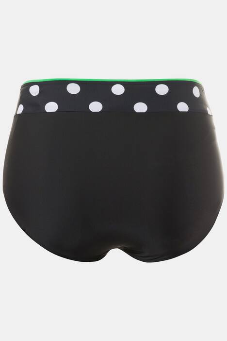 Trendy Colorful Trim Dot Bikini Set