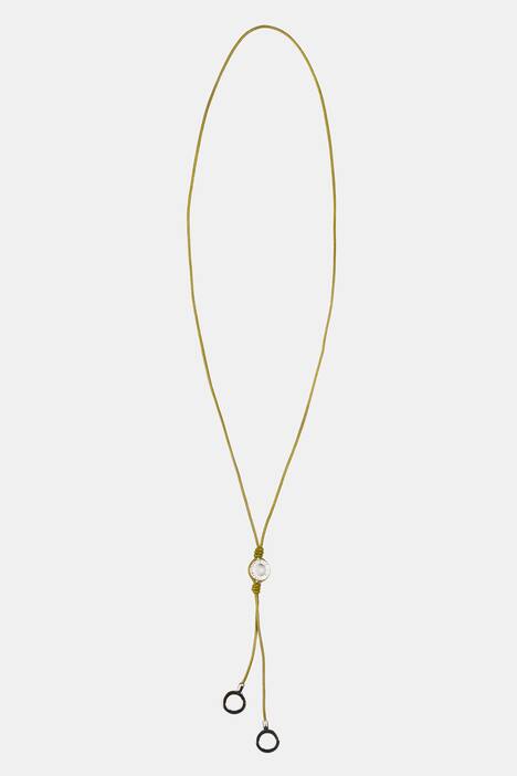 Kette, Zierringe, lange Form