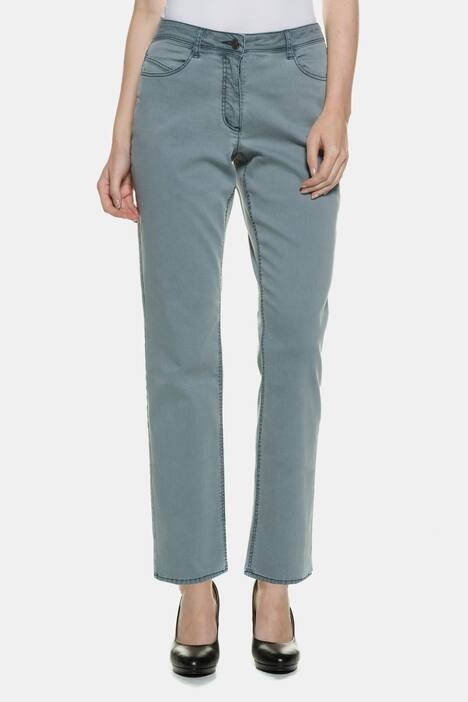 Hose Carla, Color-Waschung, gerades Bein