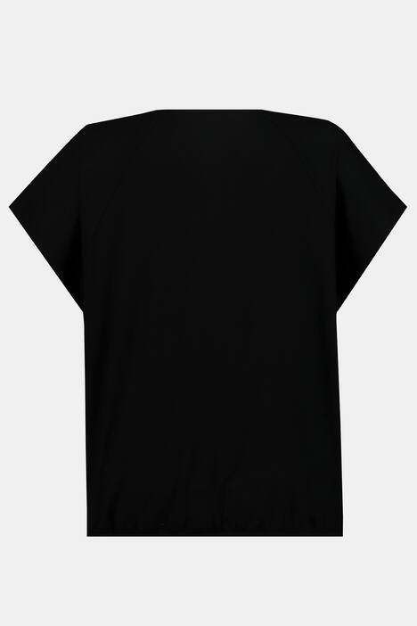 T-Shirt, oversized, Paspel vorne
