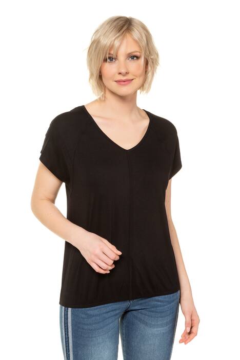T-Shirt, oversized, Paspel vorne