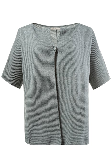 Eco Cotton One Button Cardigan Sweater