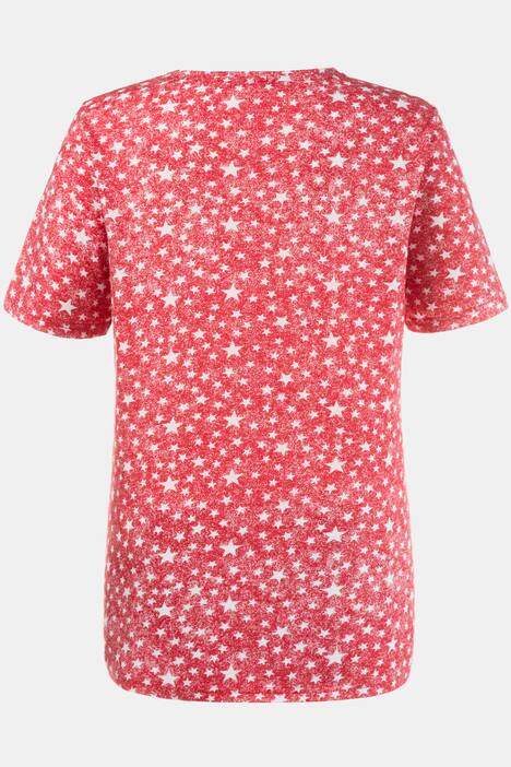 Eco Cotton Star Print Short Sleeve Tee