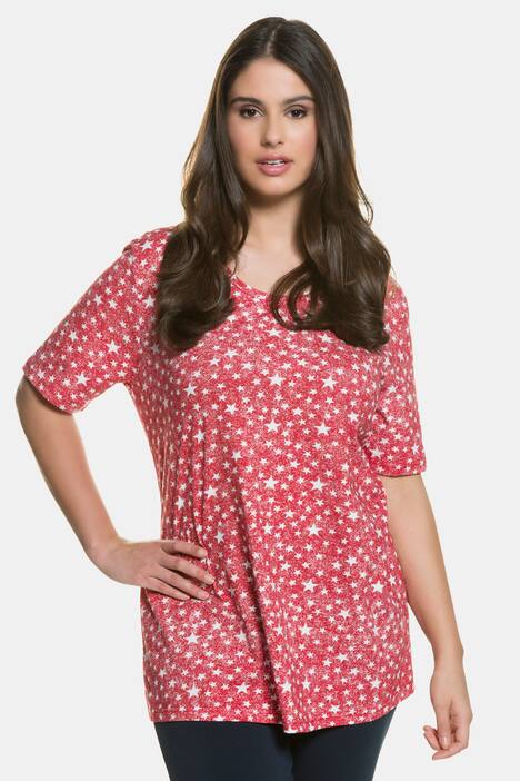 Eco Cotton Star Print Short Sleeve Tee