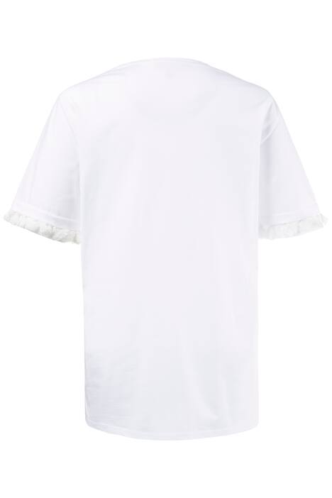 T-Shirt, Quastenborte, Jersey, Bio-Baumwolle
