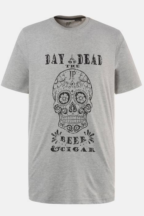Day of the Dead Biker Cotton T-shirt