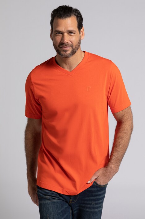 T-Shirts, Basic, 2er-Pack, V-Ausschnitt, Halbarm, bis 8 XL