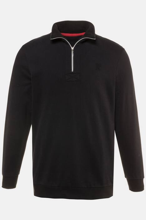 Troyer, Herren-Pullover, Sweat, Stehkragen mit Zipper