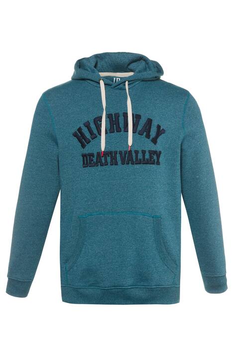 Highway Death Valley Ribbed Trim Long Sleeve Hoodie
