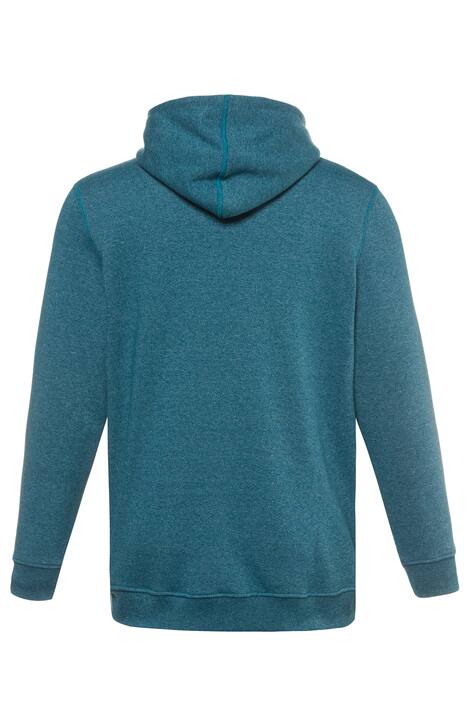 Highway Death Valley Ribbed Trim Long Sleeve Hoodie