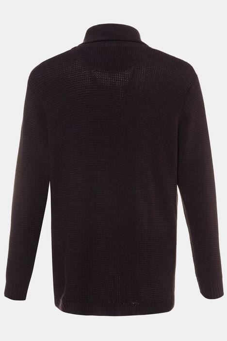 Strickjacke, Strukturstrick, Holzoptik-Knöpfe