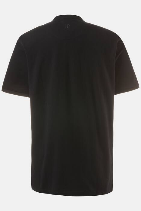 Poloshirt, Stehkragen, Kompass-Stickerei, Piquéjersey