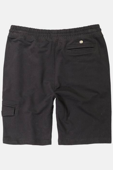 Bermuda, Sweat-Qualität, Cargo-Style, elastischer Bund