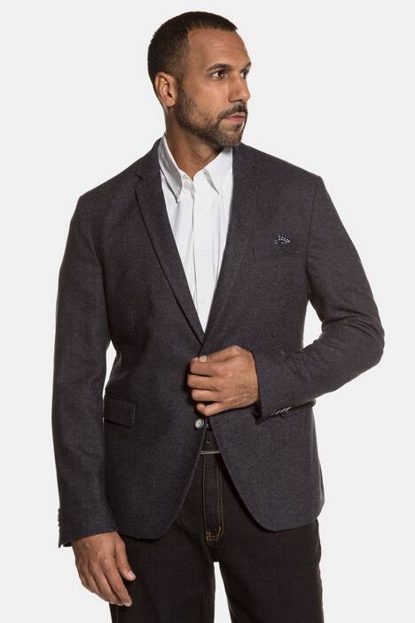 Wool Blend Lined Blazer