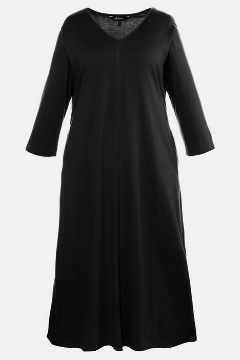 Kleid, A-Line, 3/4 Ärmel, reine Baumwolle , bis Gr. 66/68