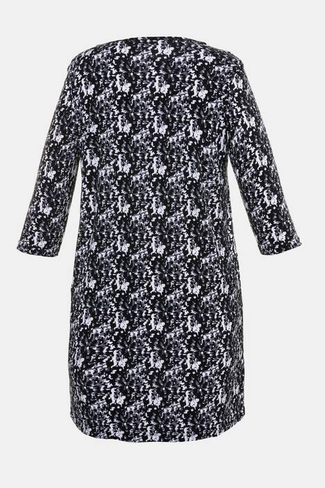 Longshirt, Rundhals, 3/4-Ärmel, Relaxed, bis Gr. 66/68
