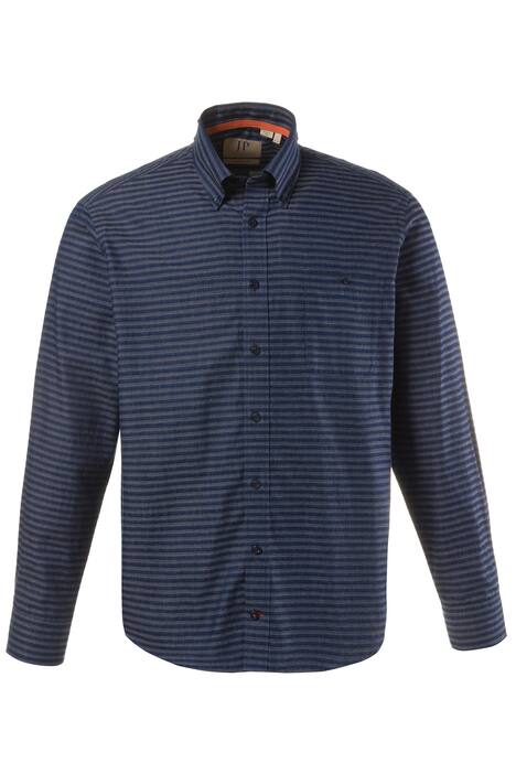 Hemd, Denimlook, Buttondown-Kragen, Modern Fit