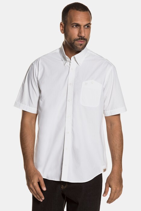 Halbarm-Hemd, Buttondown-Kragen, Modern Fit