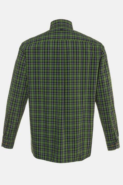 Plaid Button Down Collar Comfort Fit Shirt