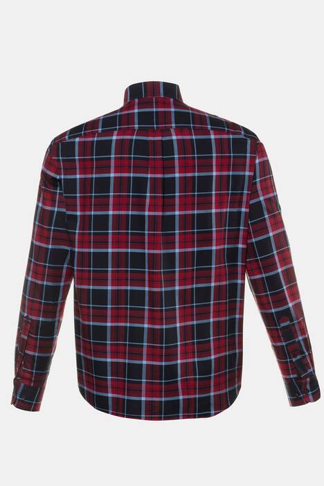 Karohemd, Buttondown-Kragen, Denim-Details, Modern Fit