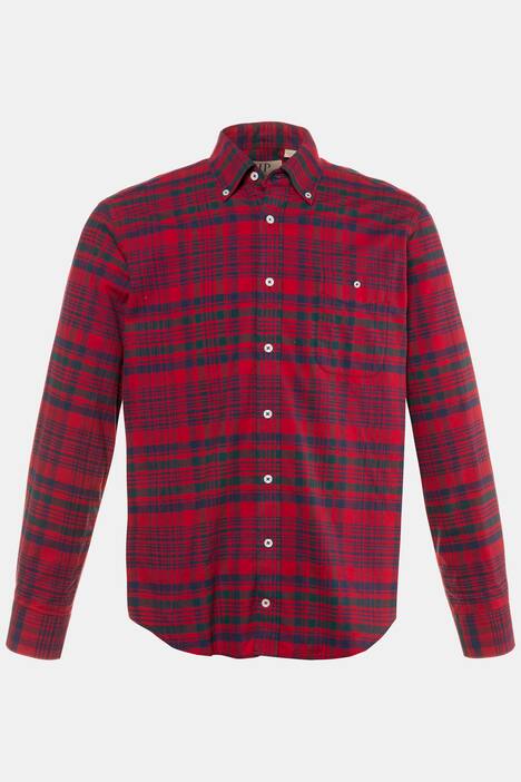 Karohemd, weicher Flanell, Buttondown, Modern Fit