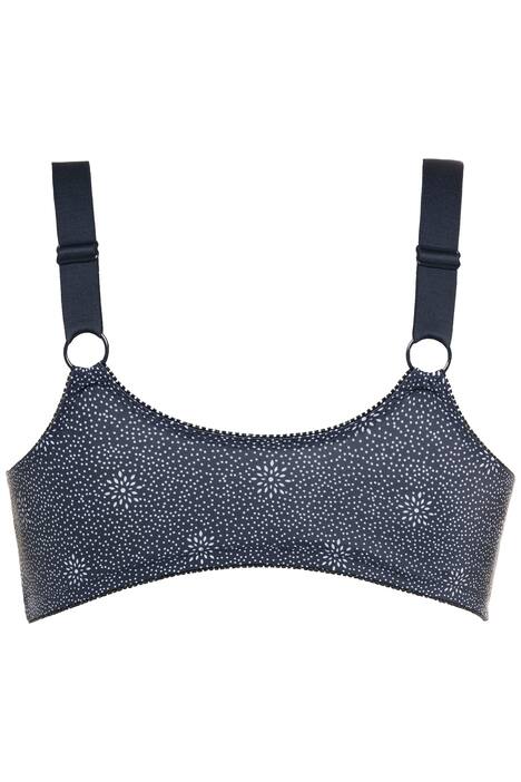 Tiny Dot Floral Stretch Comfort Bra