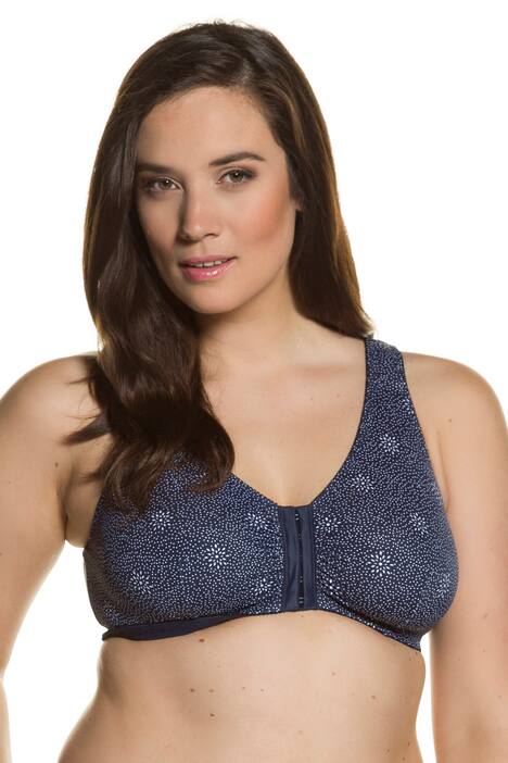 Tiny Dot Floral Stretch Comfort Bra