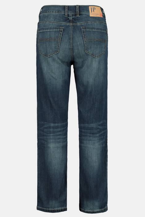 Super Stretch Used Look 5 Pocket Straight Fit Denim Jeans
